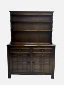 Ercol - dark elm dresser