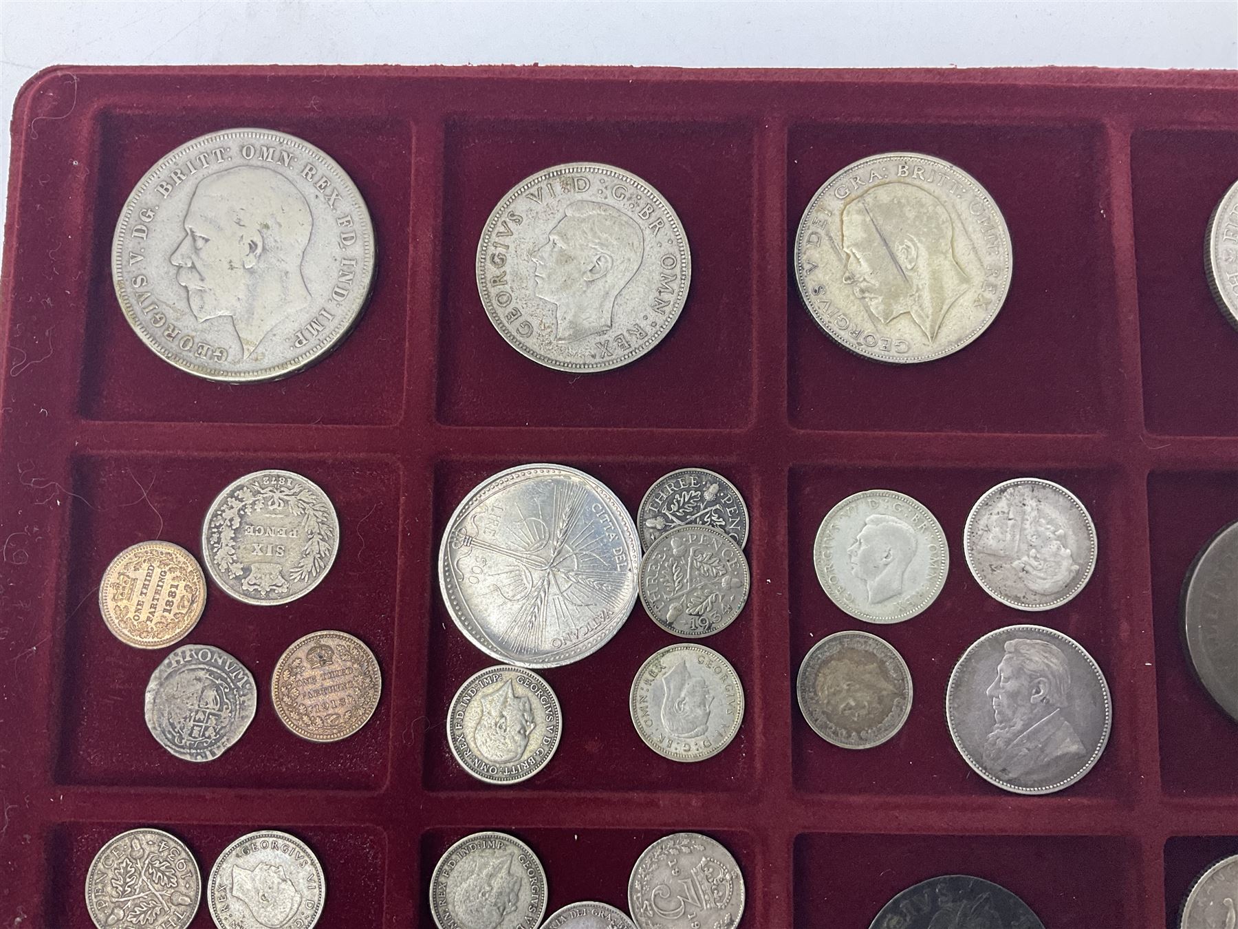 Great British and World coins including King George V 1935 crown - Image 2 of 9