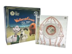 The Royal Mint United Kingdom 2019 'Wallace and Gromit' silver proof fifty pence coin