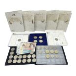 Various The Royal Mint commemorative fifty pence coins