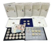 Various The Royal Mint commemorative fifty pence coins
