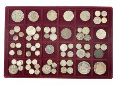Great British and World coins including King George V 1935 crown
