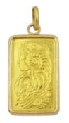 24ct fine gold Suisse 10gm ingot