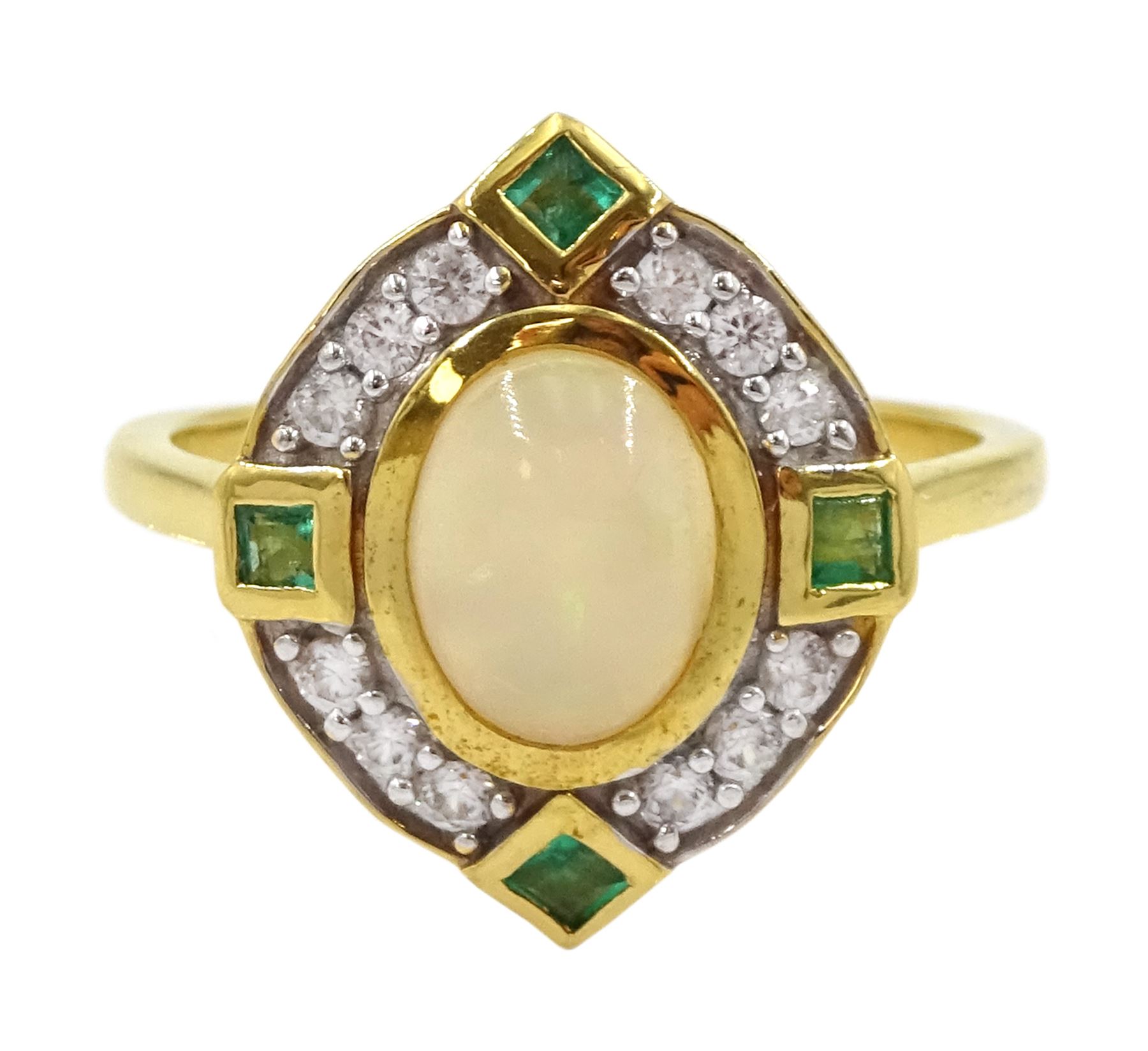 Silver-gilt opal - Image 5 of 5