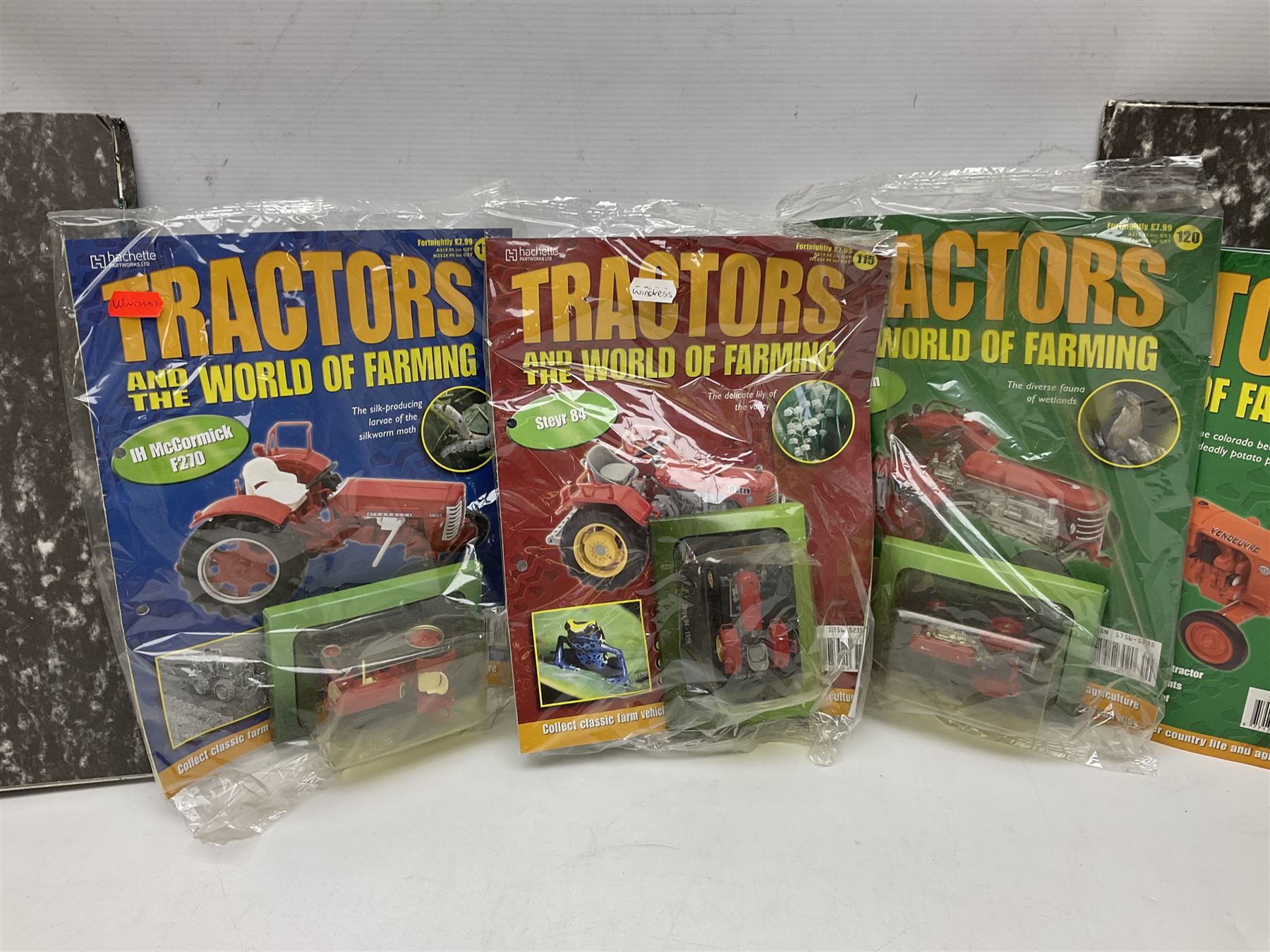 Thirty six diecast tractors - Image 10 of 15