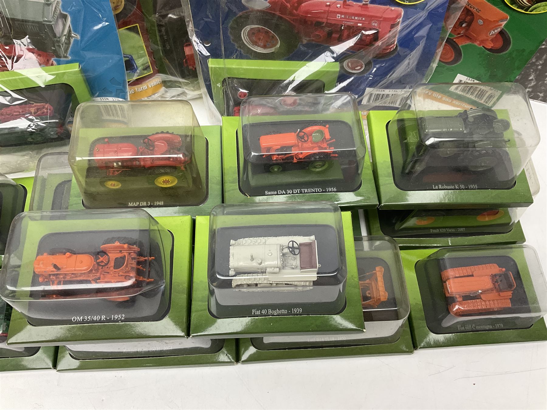 Thirty six diecast tractors - Image 6 of 15