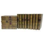 Sir Walter Scott; 15 volume set of the Waverley novels