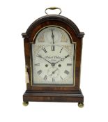 Robert Philip of London - English late 19th century 8-day mahogany cased bracket clock