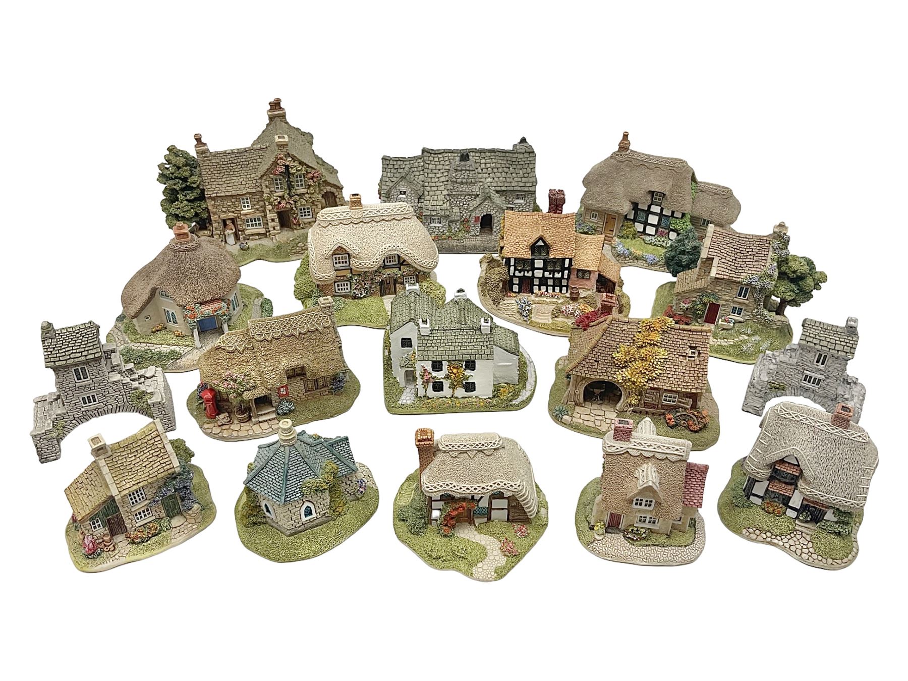 Seventeen Lilliput Lane models