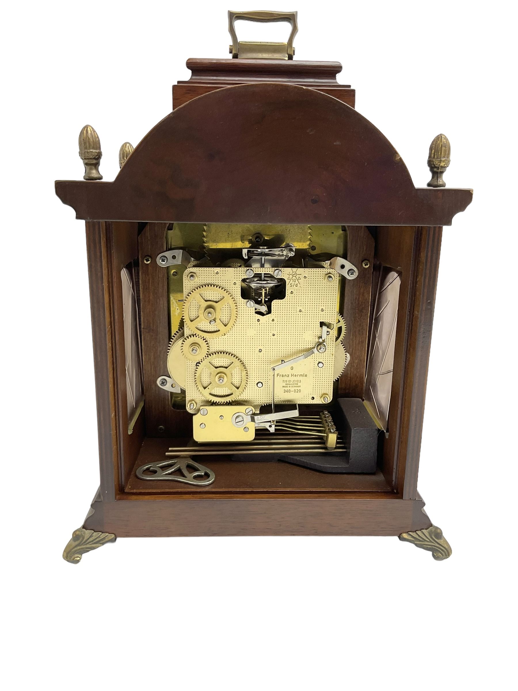 Hermle - 20th century 8-day chiming bracket clock - Image 3 of 3