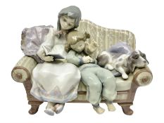 Lladro figure group