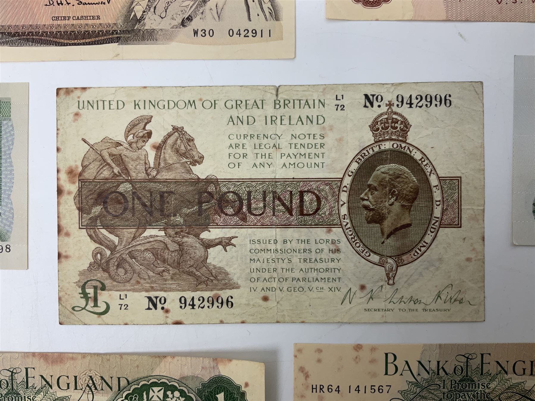 Banknotes including United Kingdom of Great Britain and Ireland - Image 3 of 8