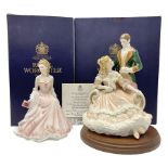 Two Royal Worcester figures