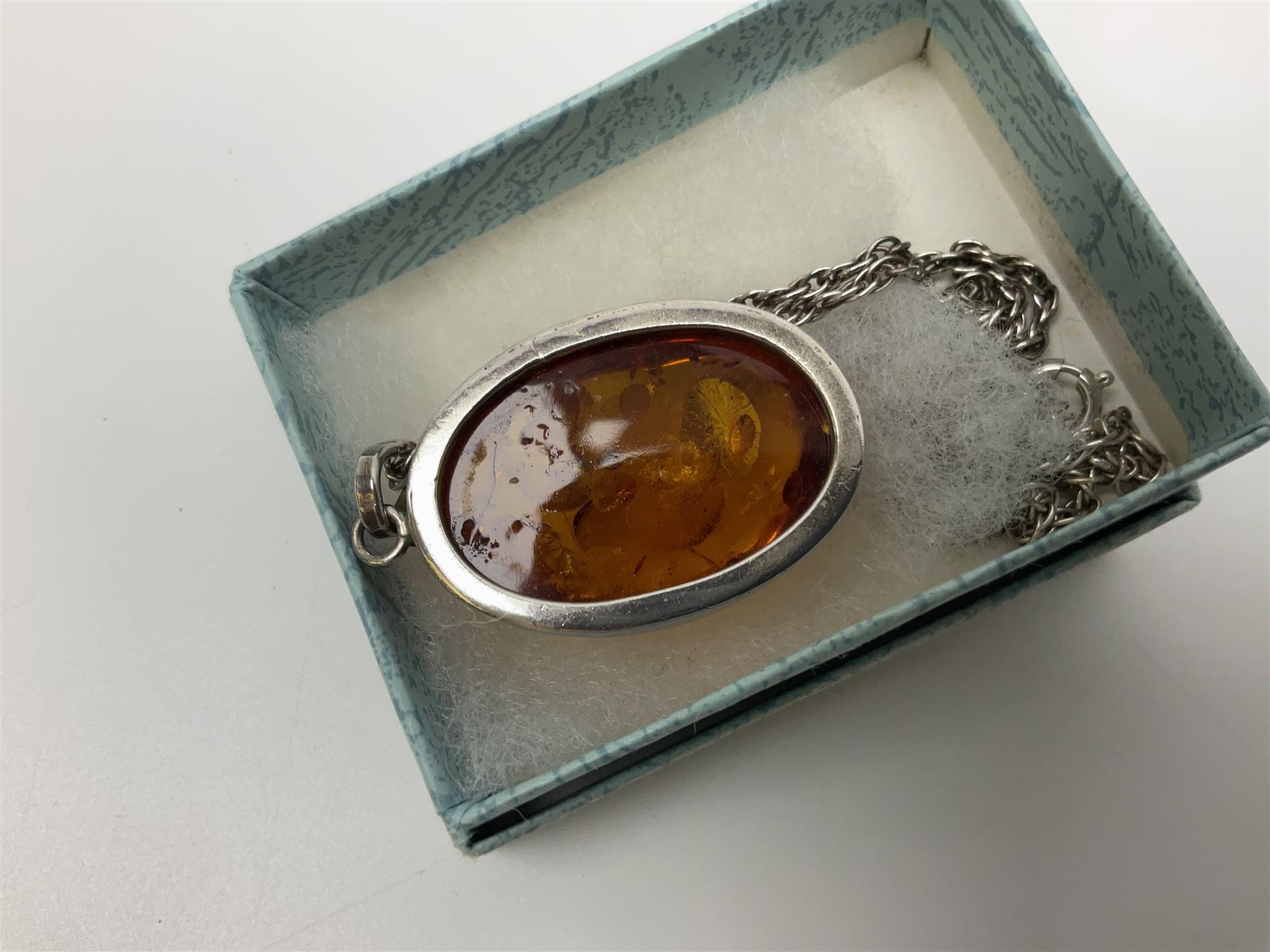 Silver Baltic amber jewellery - Image 11 of 11