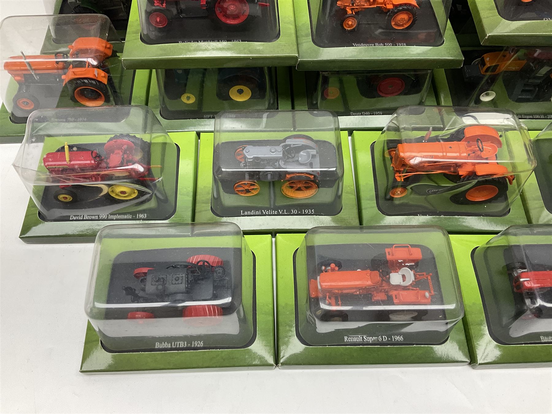 Thirty six diecast tractors - Image 4 of 15