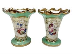 Pair of 19th century vases