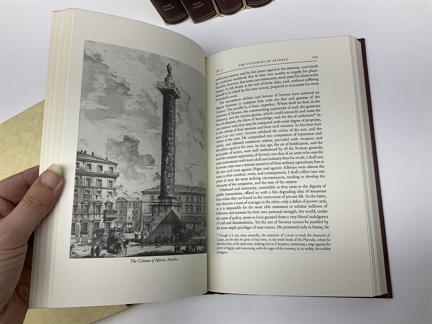 Folio Society - eighteen volumes including The History of the Decline and Fall of the Roman Empire - Image 8 of 16