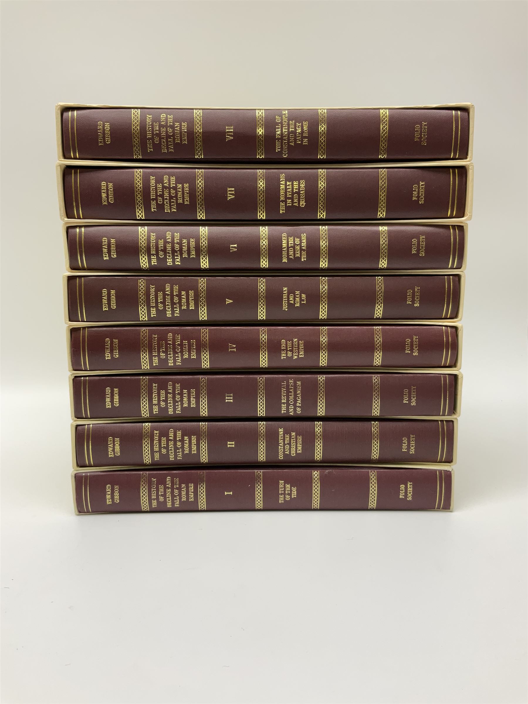 Folio Society - eighteen volumes including The History of the Decline and Fall of the Roman Empire - Image 2 of 16
