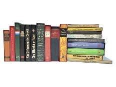 Folio Society - nineteen volumes including The Discovery and Conquest of Peru