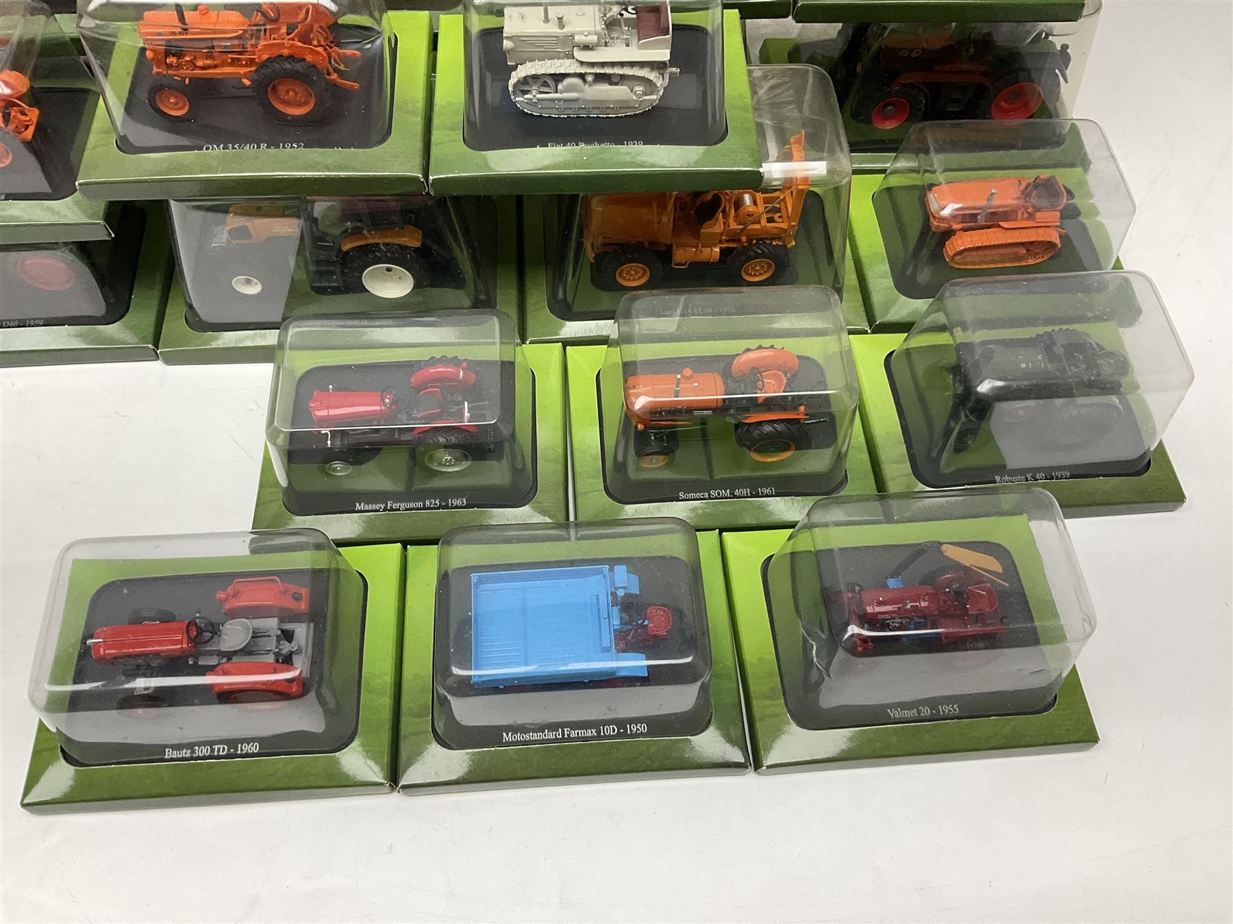 Thirty six diecast tractors - Image 3 of 15
