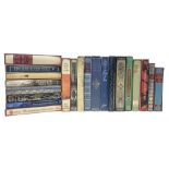 Folio Society - twenty-one volumes including Columbus on Himself