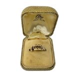 Victorian 18ct gold ring