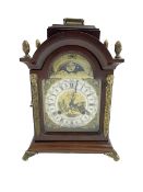 Hermle - 20th century 8-day striking bracket clock