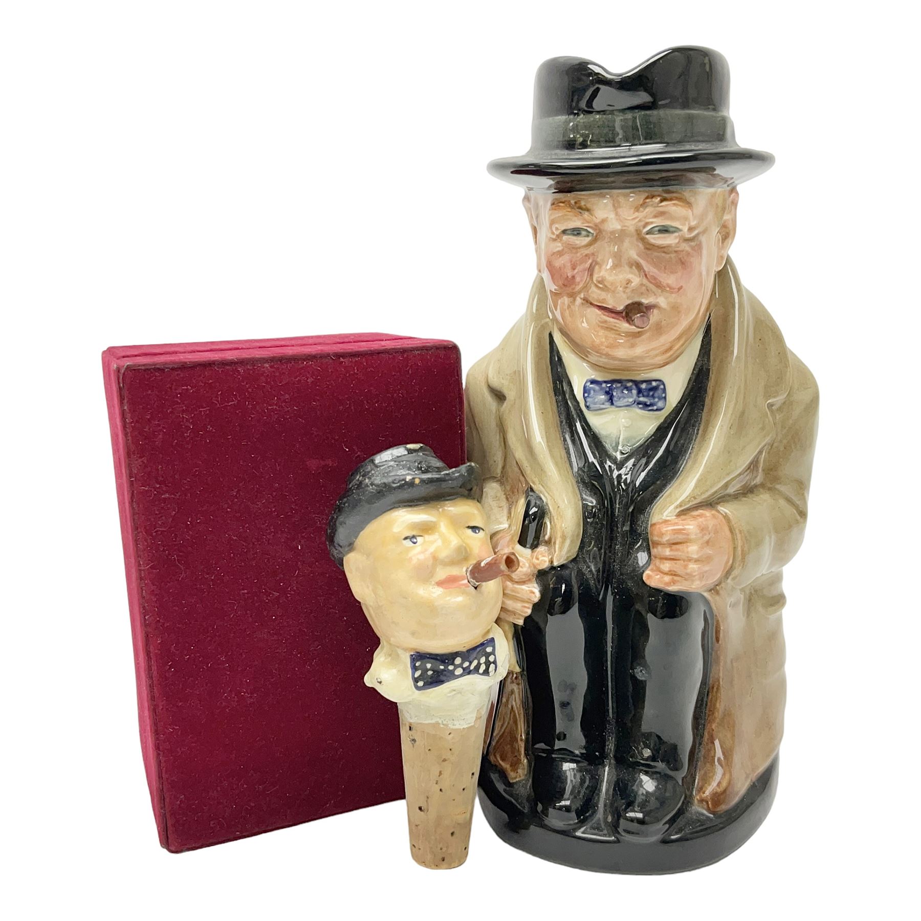 Royal Doulton Winston Churchill Toby jug