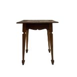 Arts & Crafts period oak occasional table