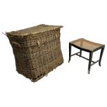 Large wicker basket