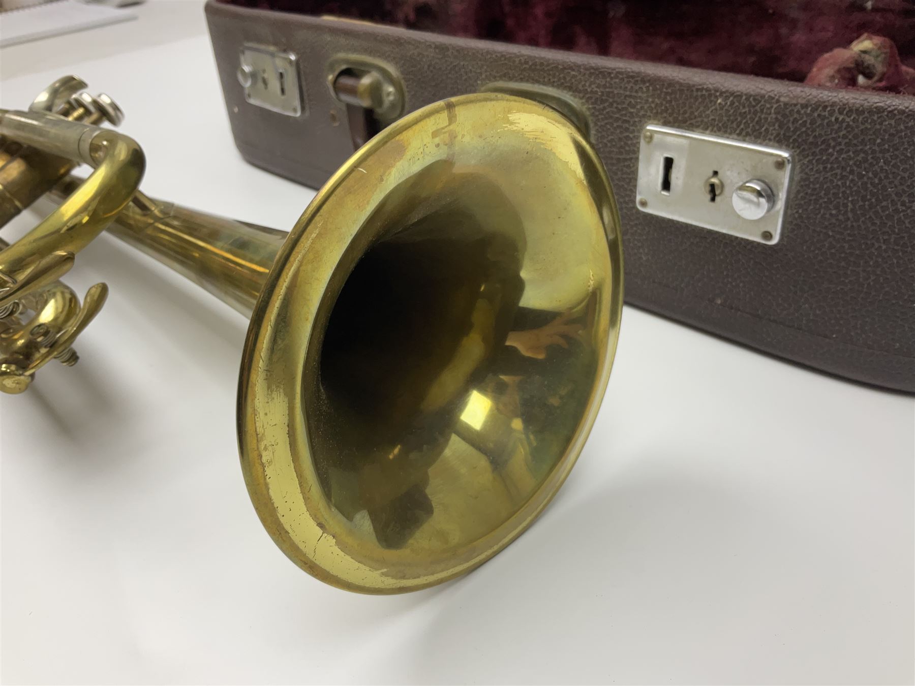 Brass trumpet - Image 7 of 12