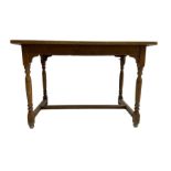 Early 20th century oak kitchen table