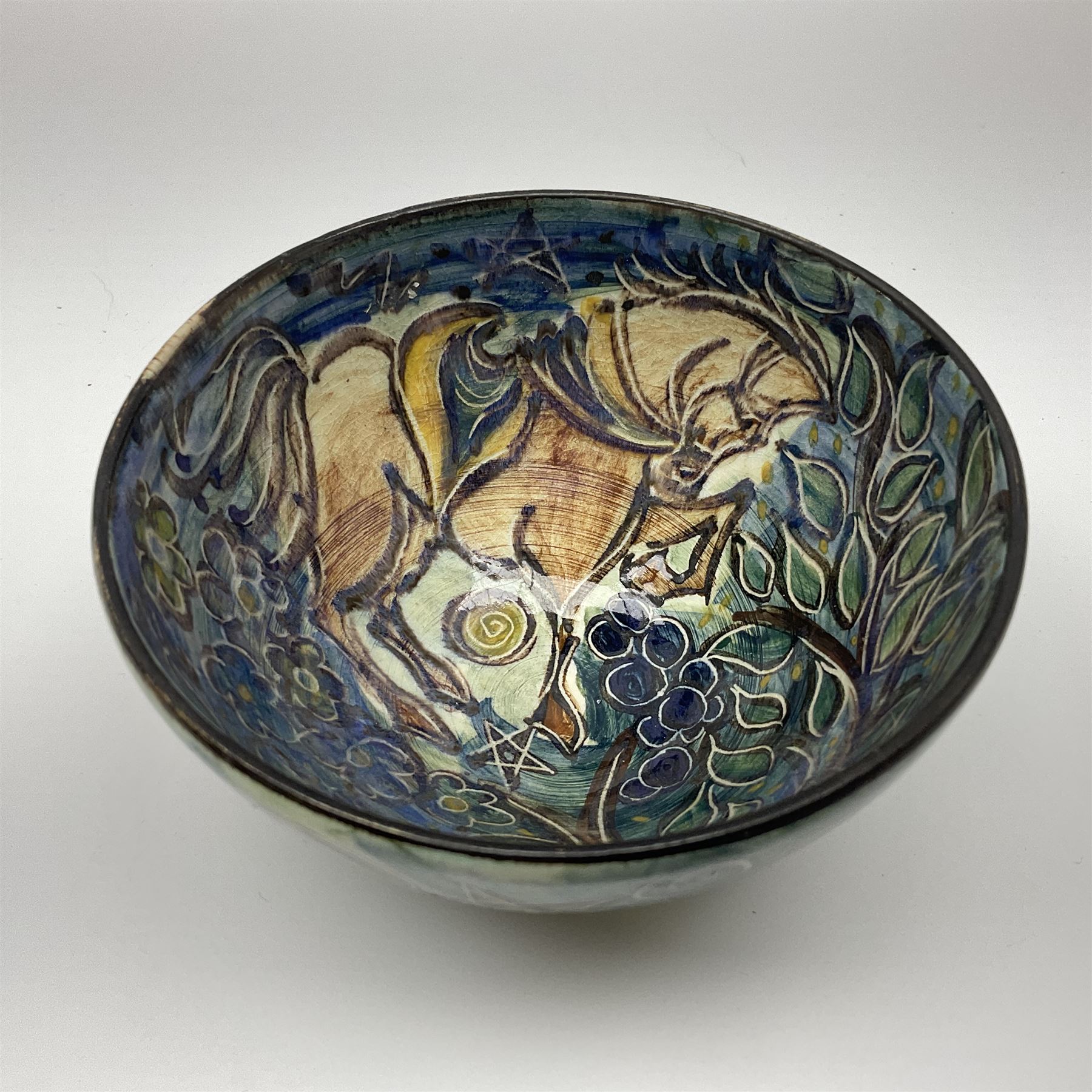 Studio pottery bowl - Image 2 of 7