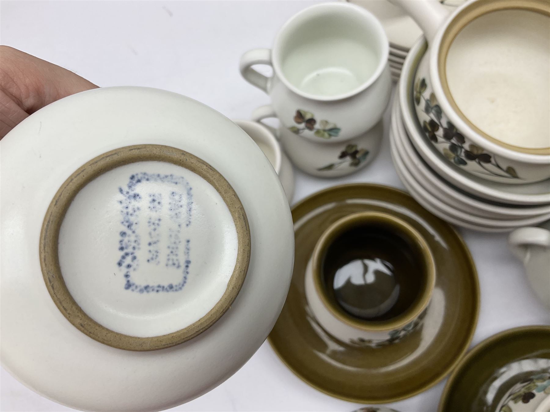 Denby Shamrock pattern part tea and dinner wares - Image 12 of 12