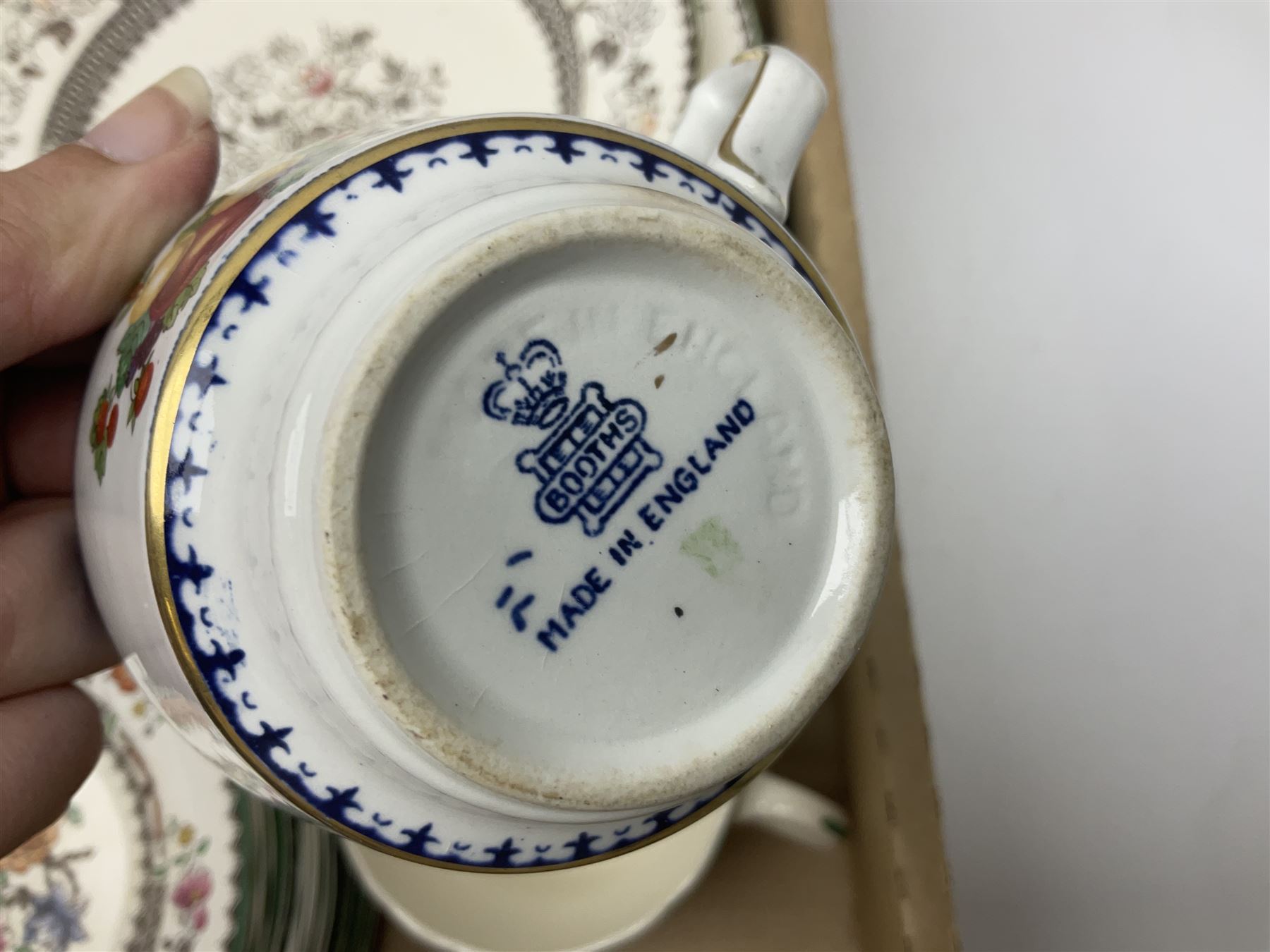 Copeland Spode Chinese Rose pattern dinner and tea wares - Image 10 of 22