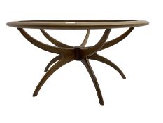 Victor B Wilkins for G-Plan - mid-20th century teak 'Astro' coffee table