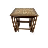 G-Plan - teak nest of three tables