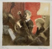 Bernard Dunstan RA (British 1920-2017): 'Schubert Octet'