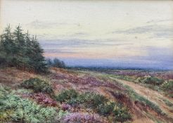 Ivy Stannard (British 1881-1968): Moorland Landscape