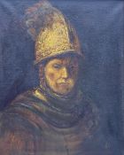 After Rembrandt van Rijn (Dutch 1606-1669): 'The Man with the Golden Helmet'