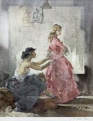Sir William Russell Flint (Scottish 1880-1969): 'Two Models'