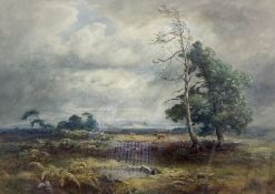 Frederick Dove Ogilvie (British 1850-1921): A Windswept Moor