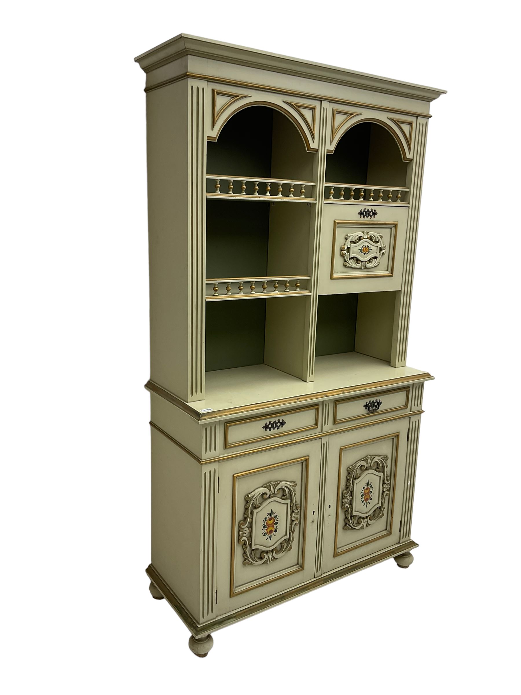 Portuguese painted dresser - Image 5 of 6