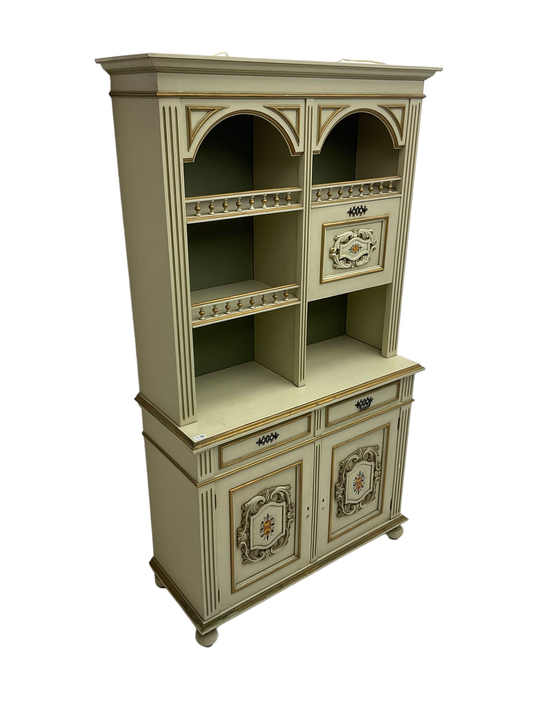 Portuguese painted dresser - Image 4 of 6