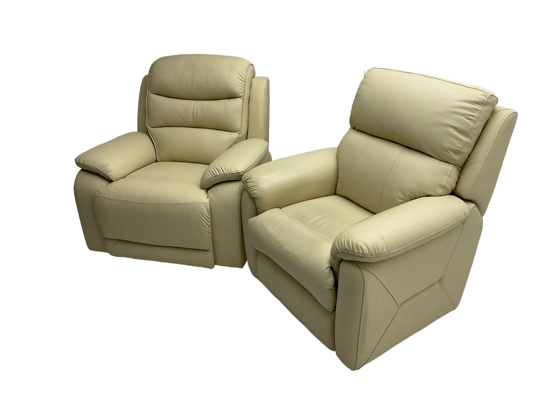 Contemporary three seat reclining sofa - Image 9 of 15