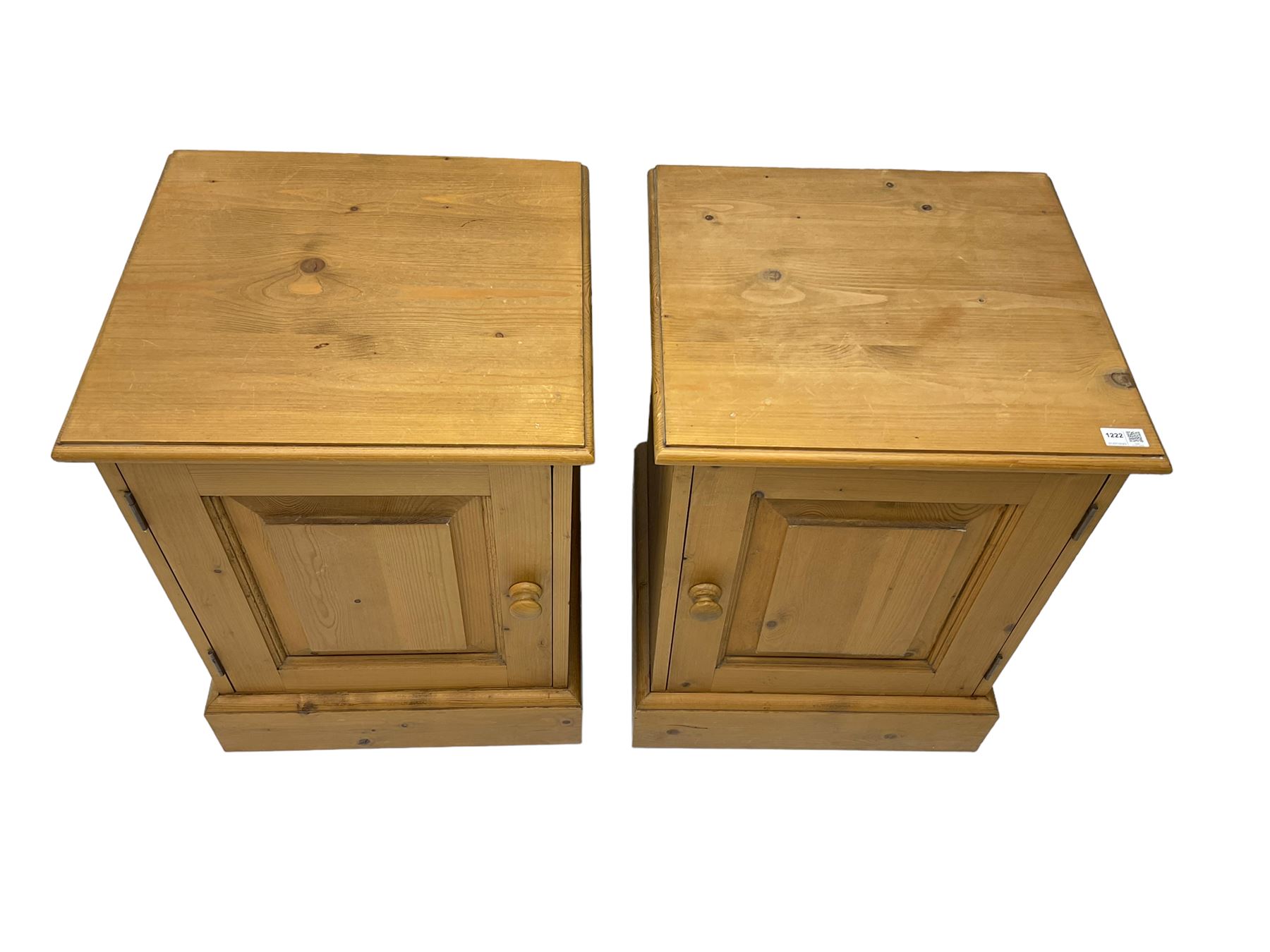 Pair pine bedside cabinets - Image 7 of 7