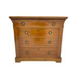 19th century French oak chest