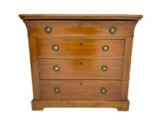 19th century French oak chest