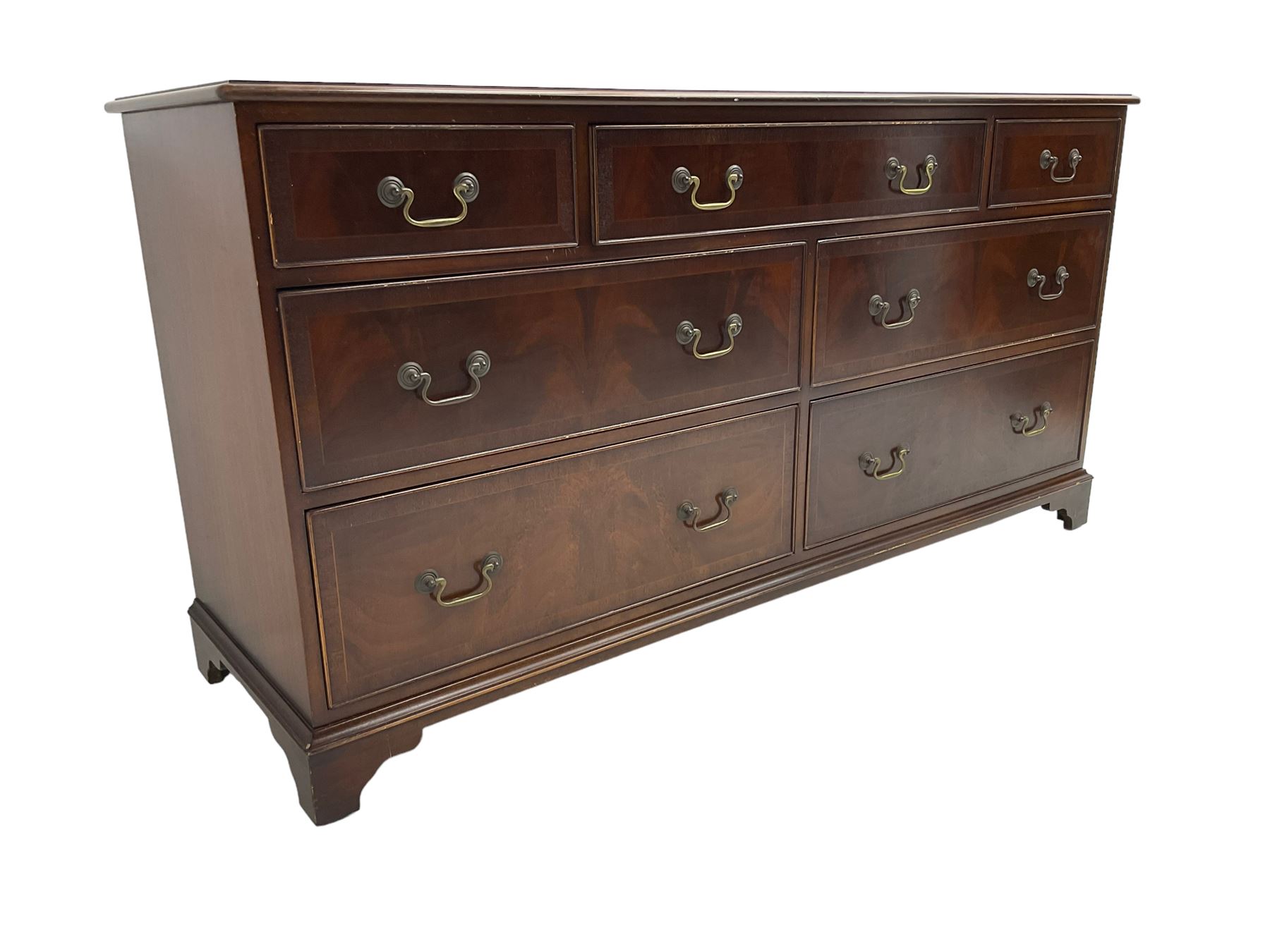Georgian design mahogany chest - Image 8 of 8