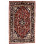 Persian crimson ground rug